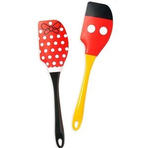 Disney Mickey and Minnie Mouse Baking Spatula Set
